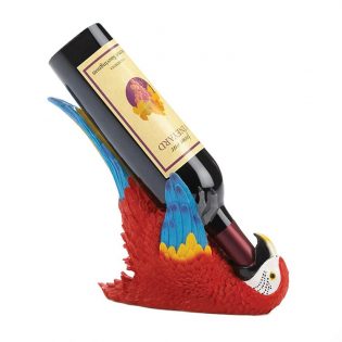 Colorful Parrot Wine Holder Wine Accessories