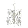 Crystal Blooms Double Chandelier Home Decor