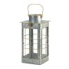 Farm House Galvanized Candle Lantern