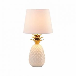Gold Topped Pineapple Lamp Home Lighting Decor