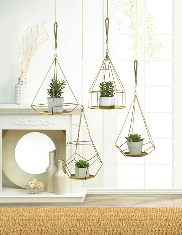 Hanging geometric Plant Holder Home Decor