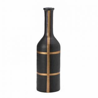 Iberia Black Gold Vase