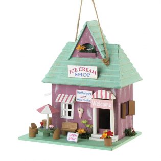 Ice Cream Shop Bird House