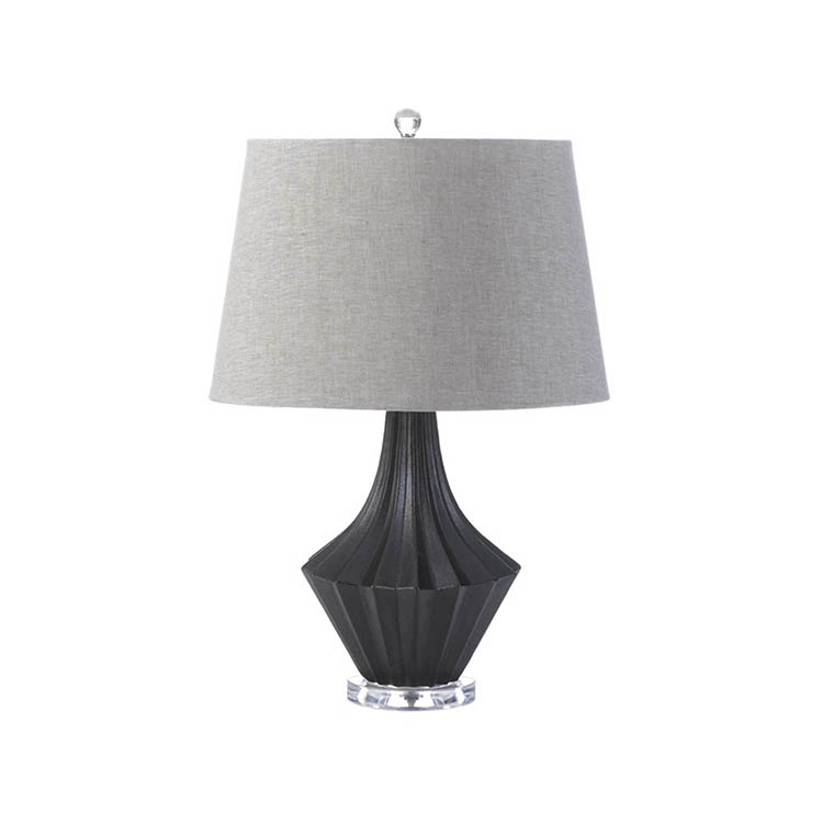 Mason Black and Gray Table Lamp Home Lighting