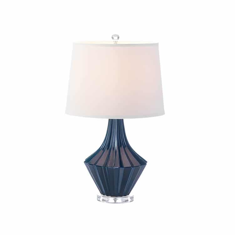 Mason Blue and White Table Lamp Decor