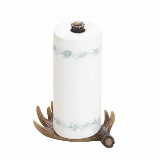 Moose Antler Paper Towel Holder Cabin Decor