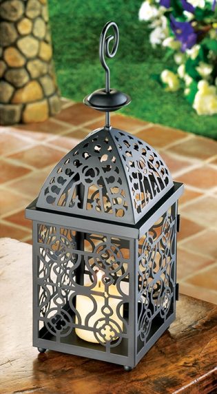 Moroccan Birdcage Candle Lantern Home Decor