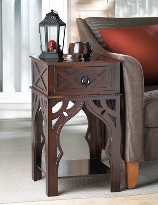 Moroccan-Style Side Accent Table