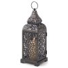 Moroccan Tower Candle Lantern Home Decor