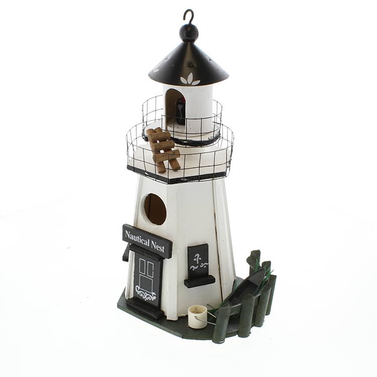 Nautical Nest Lighthouse Birdhouse