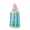 Ocean Blue Lighthouse Candle Lamp Lantern