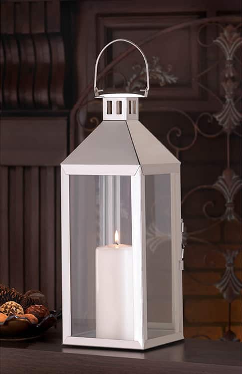 Soho Stainless Steel Lantern Lantern Home Decor