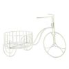 White Tricycle Plant Holder