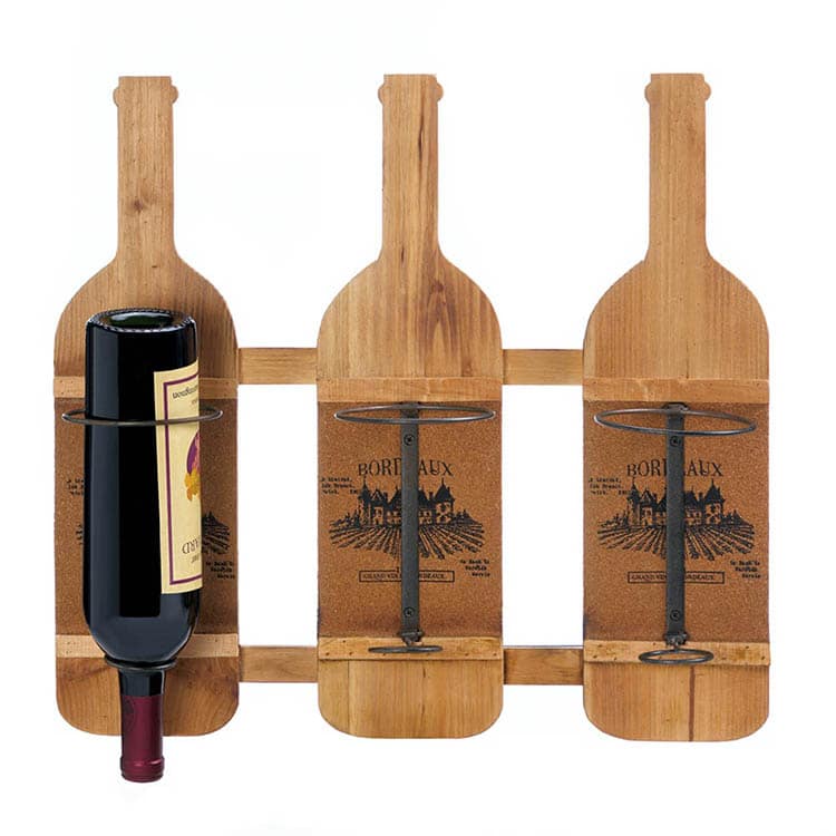 Wooden Wine Bottle Holder