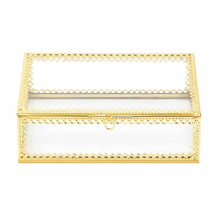 Gold Motif Jewelry Box