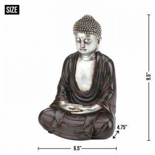 Peaceful Sitting Buddha Decor