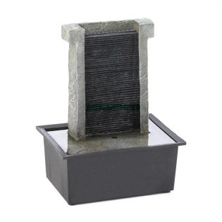 Stone Wall Table Top Fountain